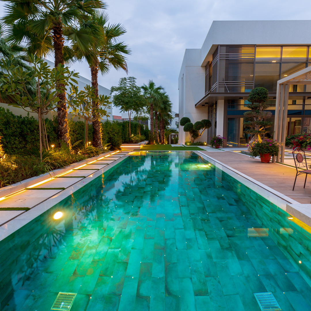 Amore pool and garden project in District One